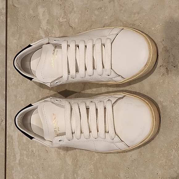 Saint Laurent SL/06 Low Top Sneakers - Picture 1 of 6